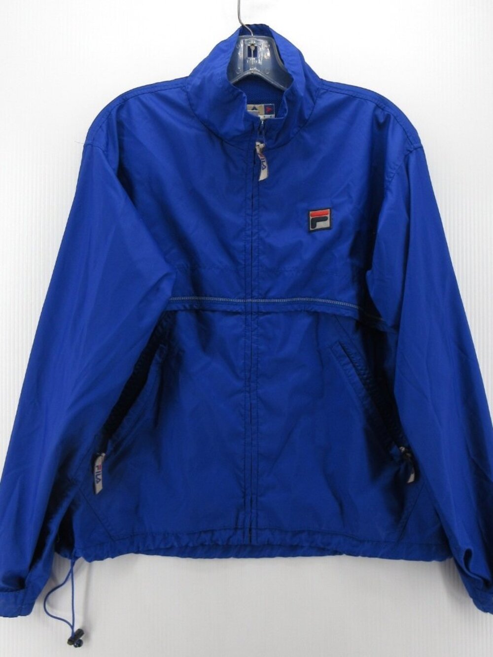 VINTAGE FILA Jacket Large Skyrunner Windbreaker Coat Vented 90s Y2K